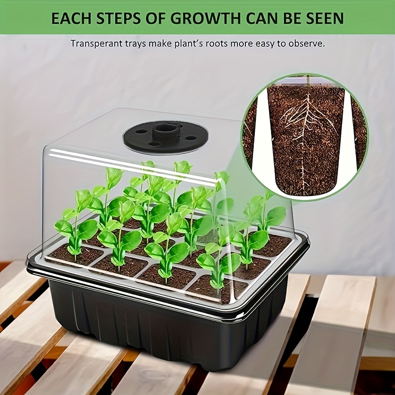 Seedling Starter Kit - 1/2/3 S - огляд і ціна Humidity Dome Kit