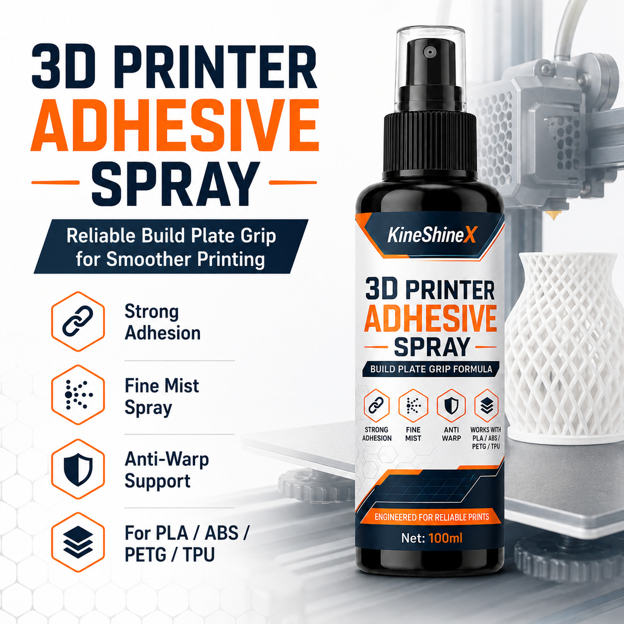 3D Printer Adhesive Spray 100/ - огляд і ціна Misting Bottle Fine